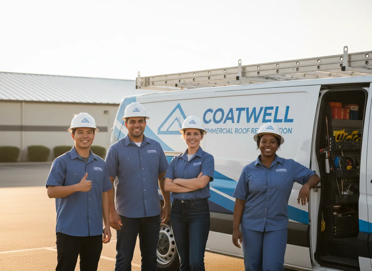 Commercial roof coating company in Butternut, WI